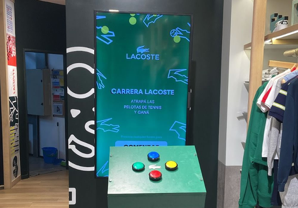 Lacoste - Pacman Game